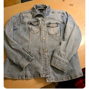 Lane Bryant Plus Size Denim Jacket